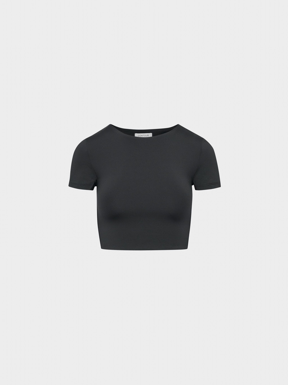 Aritzia Brown Cropped Short Sleeve Top - Women